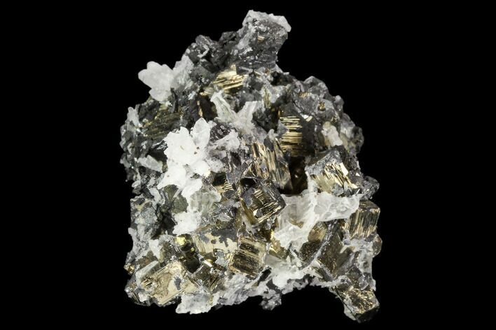 Pyrite, Sphalerite and Quartz Association - Peru #124409